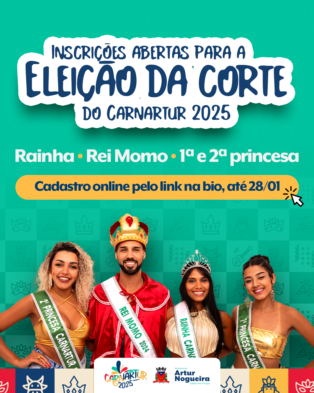 Inscrições abertas para eleição da corte_v2