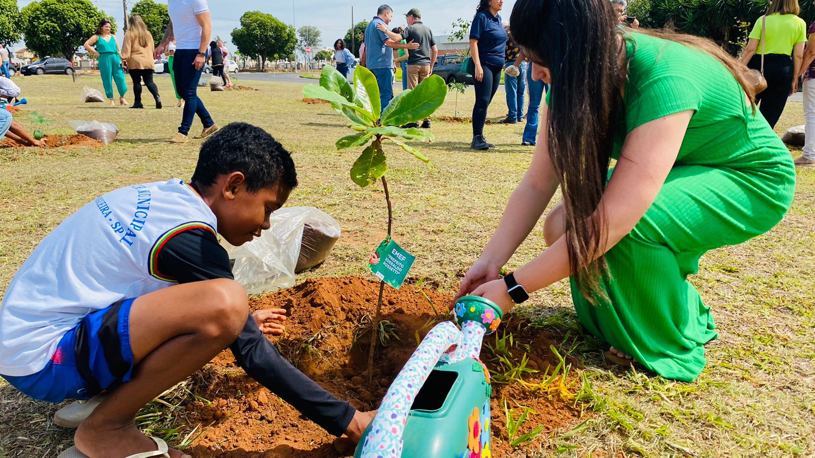 Prefeitura encerrará ano letivo de 2024 com plantio de mudas