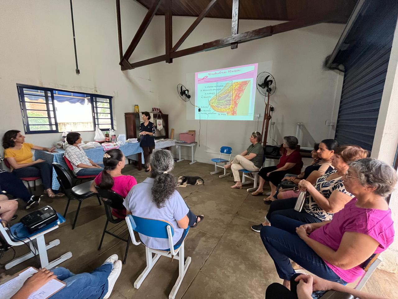 Palestra sobre Outubro Rosa reúne mulheres do setor agro